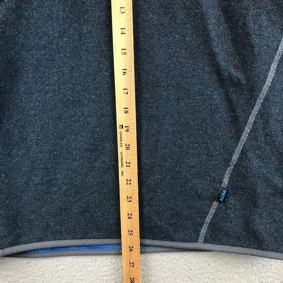 Kuhl Mens Blue Half-Zip Pullover Sweater Fleece size M - Picture 6 of 13